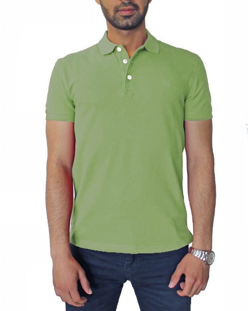 Light Green Polo shirt - AISSI